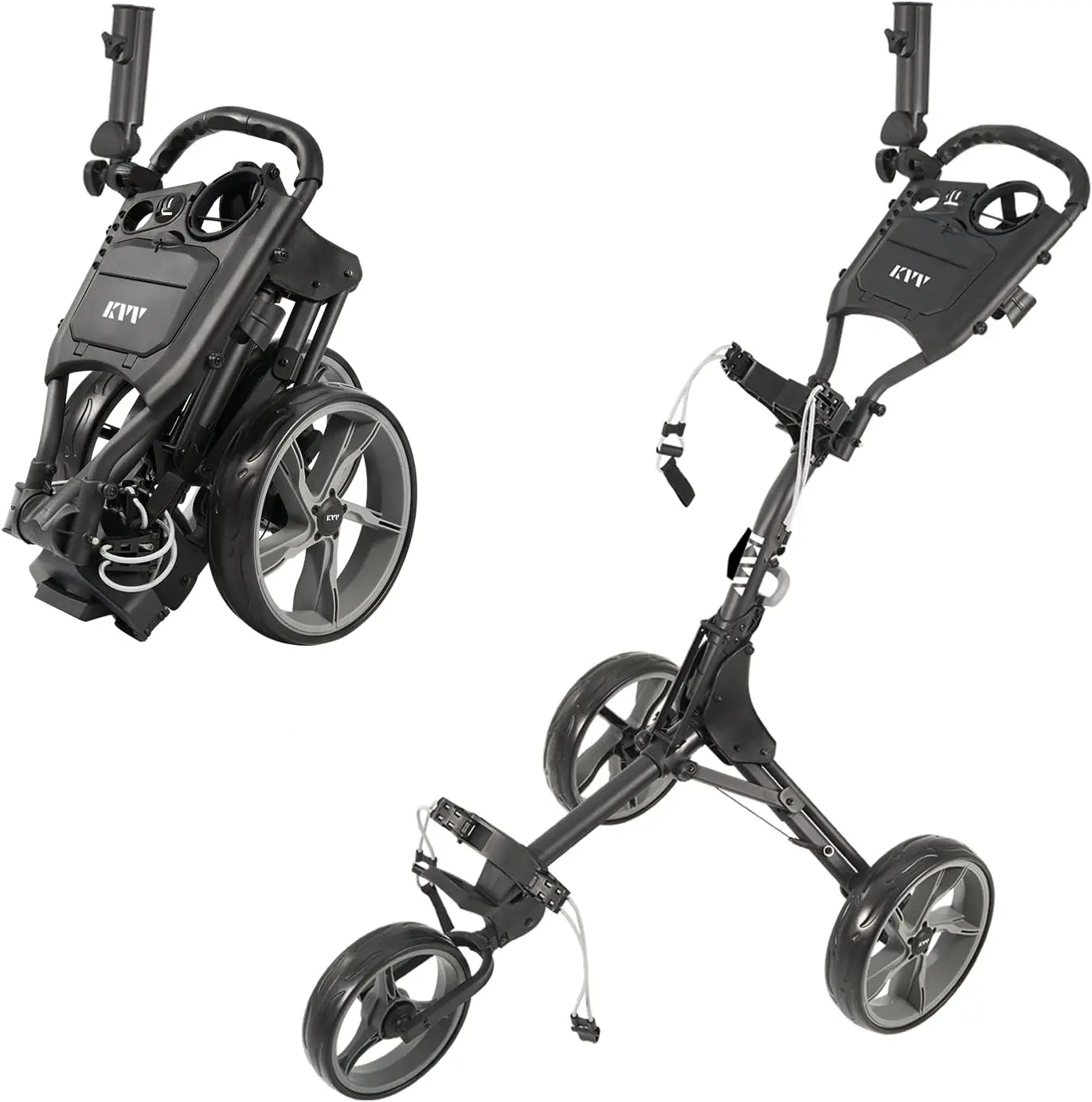 3 Wheel Golf Push Cart - KVV 3 Wheel Golf Push Cart - KVV