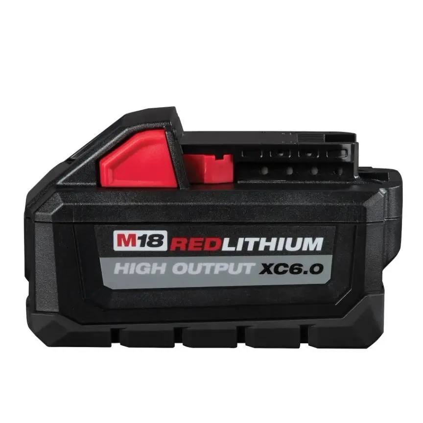 Milwaukee 48-11-1865 18V 6AH M18 REDLITHIUM HIGH OUTPUT XC6.0 Battery Pack Milwaukee 48-11-1865 18V 6AH M18 REDLITHIUM HIGH OUTPUT XC6.0 Battery Pack