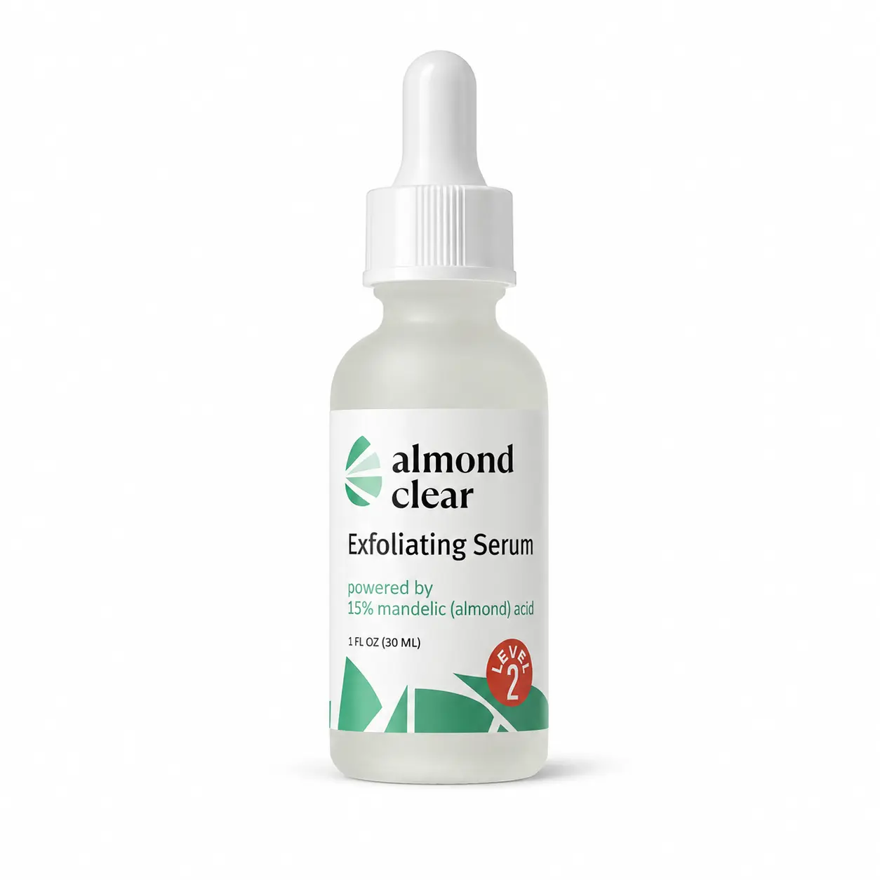 2% Mandelic Acid Facial Serum, Gentle AHA Exfoliating Face Serum, Pore Refining & Hydrating Skincare, Quick Absorption Lightweight Formula for Smooth Glowing Skin, Daily Face Care, 30ml