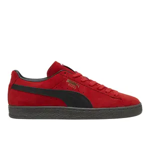 PUMA Mens Suede Terrace Lace Up Sneakers Shoes Casual - Red