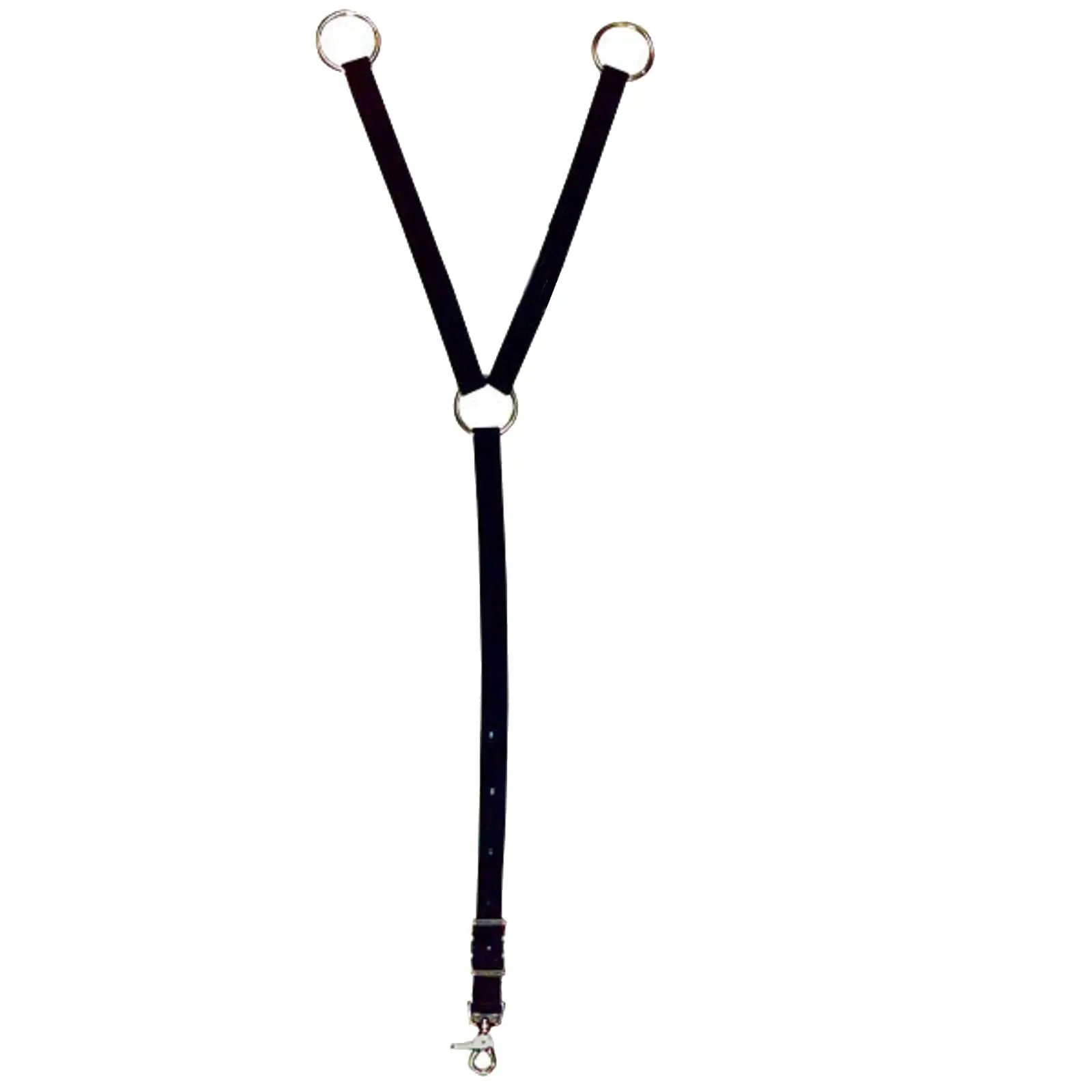 Jeffers Nylon Horse Training Fork with Scissor Snap