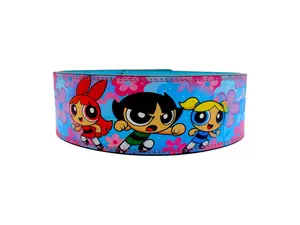 Cute Puff-Style Anime Inspired Lever Lifting Belt – Pastel Gym Powerlifting Belt