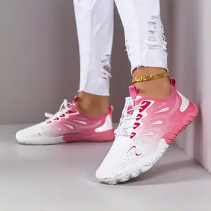 2026 Ladies' five toe outdoor off-road running shoes, suitable for yoga, fitness, beach, swimming, and water fishing. Women's elastic waterproof shoes, suitable for wading in streams and water activities, multifunctional training, cross training shoes