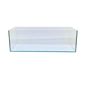 Clear Glass Bookshelf Aquarium, Large Capacity Tank