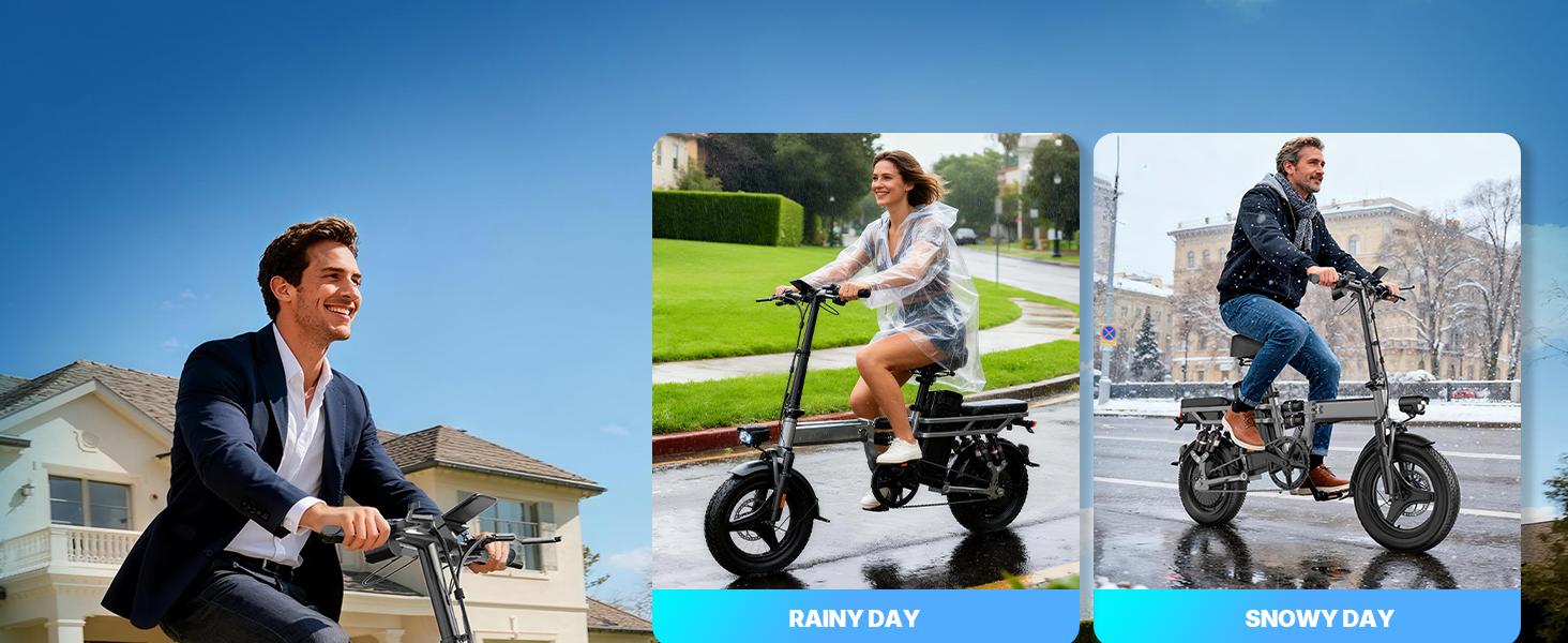 PASLDA Folding Electric Bike for Adults | 48V 15Ah Battery | 500W Motor | 20MPH | 30 Miles Range | Compact Commuter E-Bike