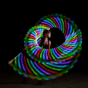 flowtoys vision® contact staff XL :: incredible full spectrum LED contact staff for play, practice & performance