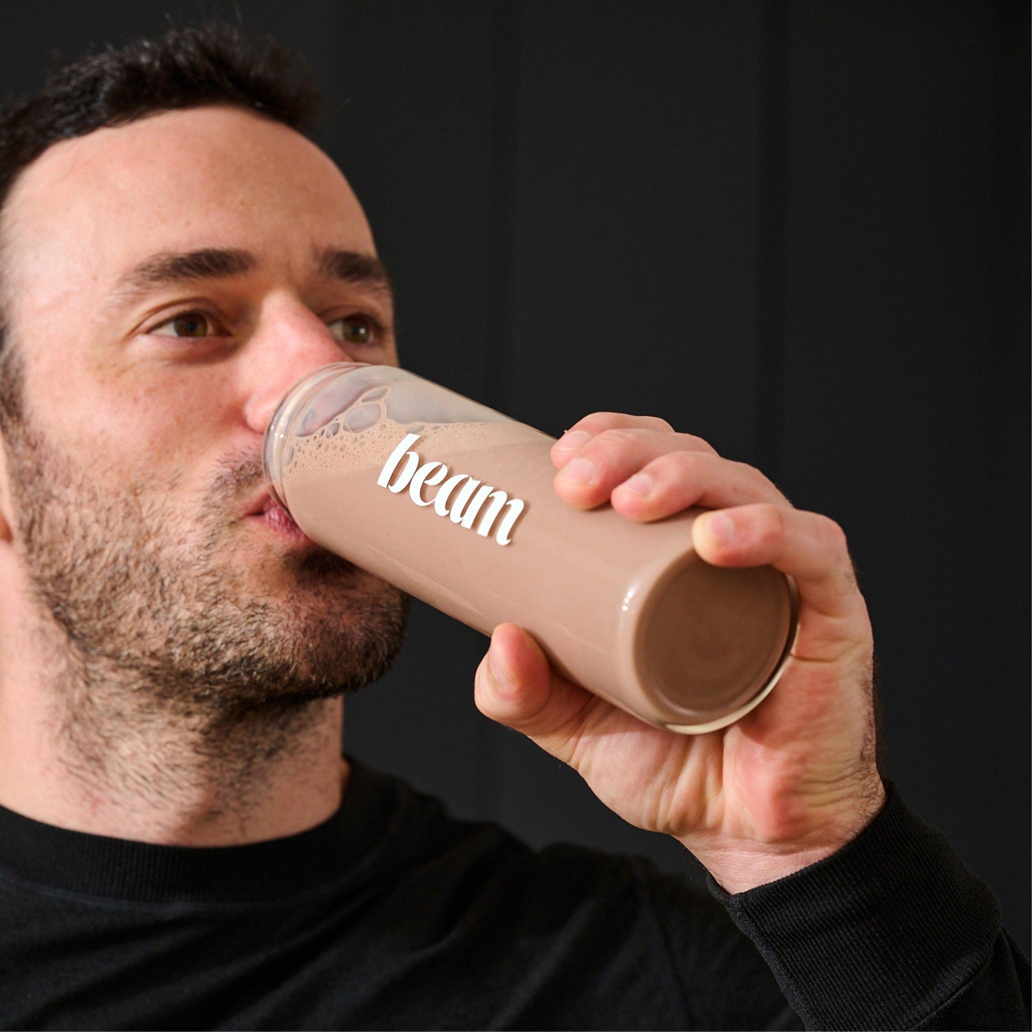 Beam 100% Grass-Fed Whey Protein, 12 Servings, Peanut Butter, Strength & Post-Exercise Repair - Top-Rated