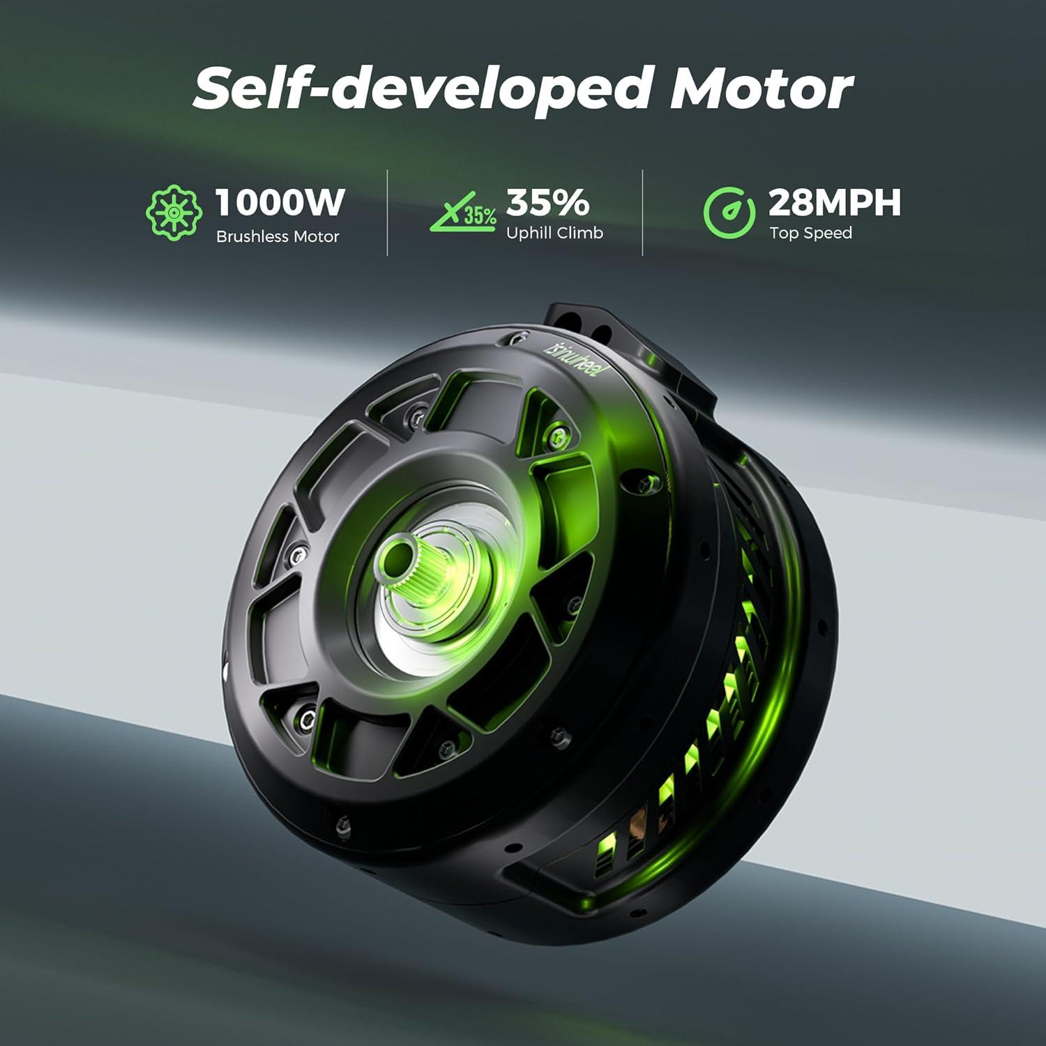 【Spring Sale】PPowerful Electric Adult Scooter, 32-37 Miles Range, 28MPH Top Speed, 1000W/800W Motor Cruise Control Adultscooter Electrique Adults for Commute Fun with Turn Signal for Adult/Youths