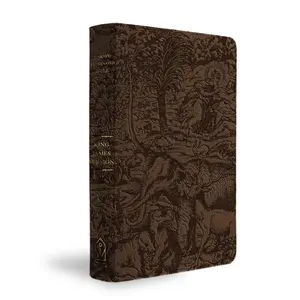 KJV Majestic Illuminated Bible (Brown LeatherLuxe)