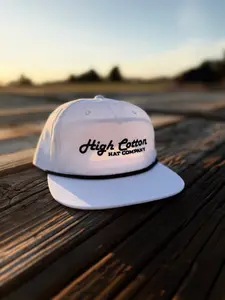 Old School High Cotton White