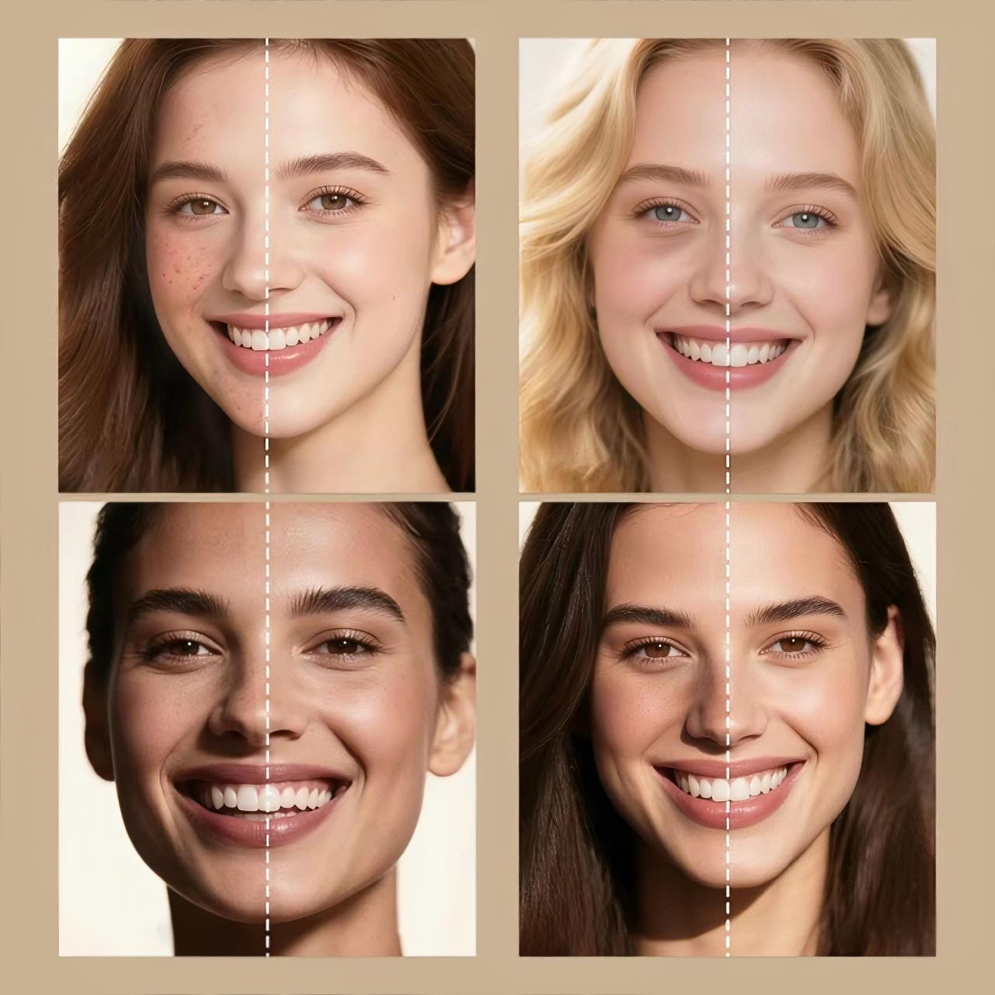 High-coverage waterproof snail BB cream - matte finish, long-lasting moisturizing and oil control, creates a natural makeup look, refreshing and non-greasy, perfect for makeup beginners, a great gift for Mother's Day, Christmas, and Valentine's Day.