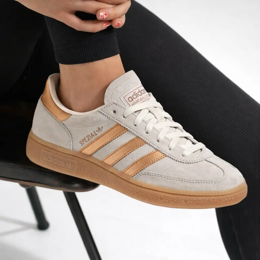 Adidas Handball Spezial Bliss Cream White JP9236 Women's Fashion