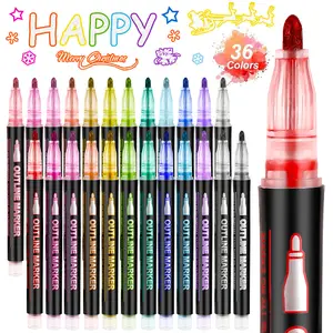NEW 36 Glitter Metallic Gel Pens for Coloring, Tween Teen Girl Christmas/Birthday Gifts Trendy Stuff, Cool Fun Art Crafts School Journaling Supplies for Kids Girls Ages 4 8 10 16 Year Old TikTokShop