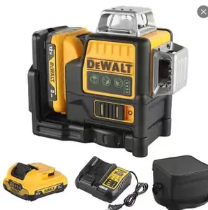 DEWALT DW089LG 12V Laser Horizontal 12 Lines 3 Sides * 360 Degrees Green Light Self-Leveling Line Tool