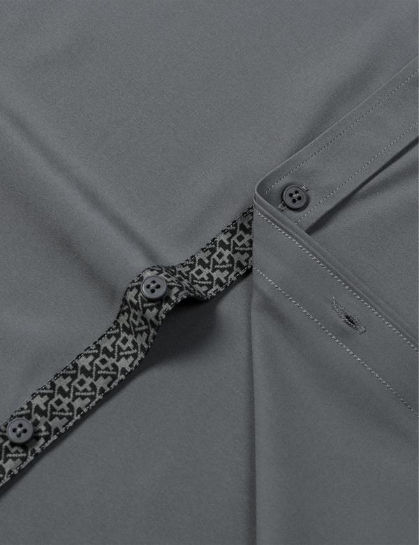 ZEROYAA Men's Regular Fit Dress Shirt Stretch Wrinkle-Free Long Sleeve Casual Business Button Up Shirts ZEROYAA Men's Regular Fit Dress Shirt Stretch Wrinkle-Free Long Sleeve Casual Business Button Up Shirts