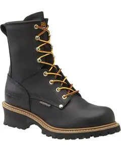 Carolina Men's Logger 8" Elm Waterproof Work Boot Steel Toe - Ca9823