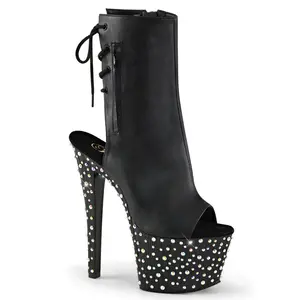 Pleaser Women's All Seasons Ankle Boot - Stardance-1018-7