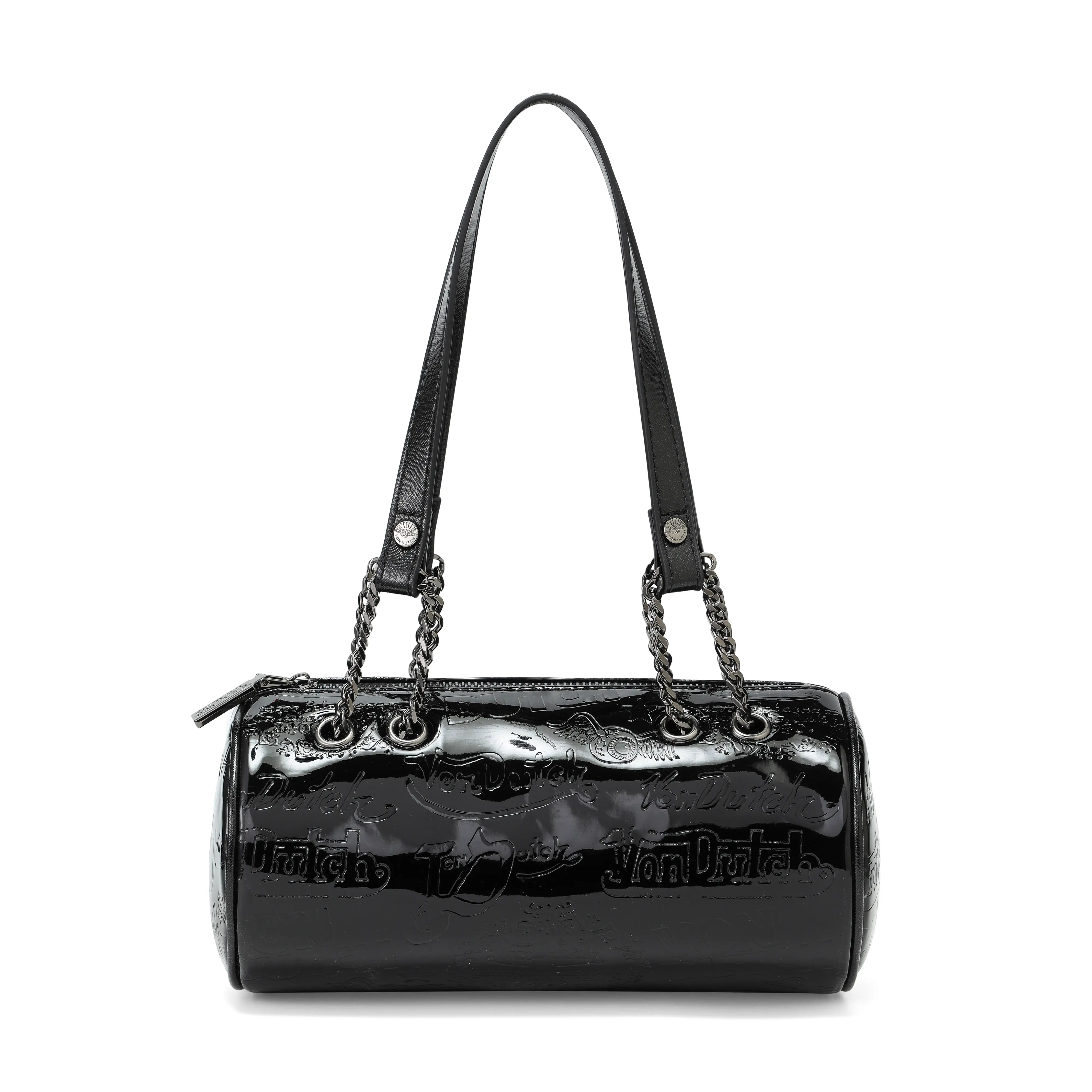 Barrel Bag - Long Barrel Black Metallic