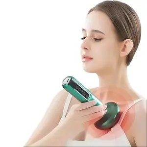 Electric Cupping Massager, 1 Box Vacuum Suction Gua Sha Scraping Instrument with Heat, At-Home Self-care Tool for Meridian Dredging, Lymphatic Drainage Machines