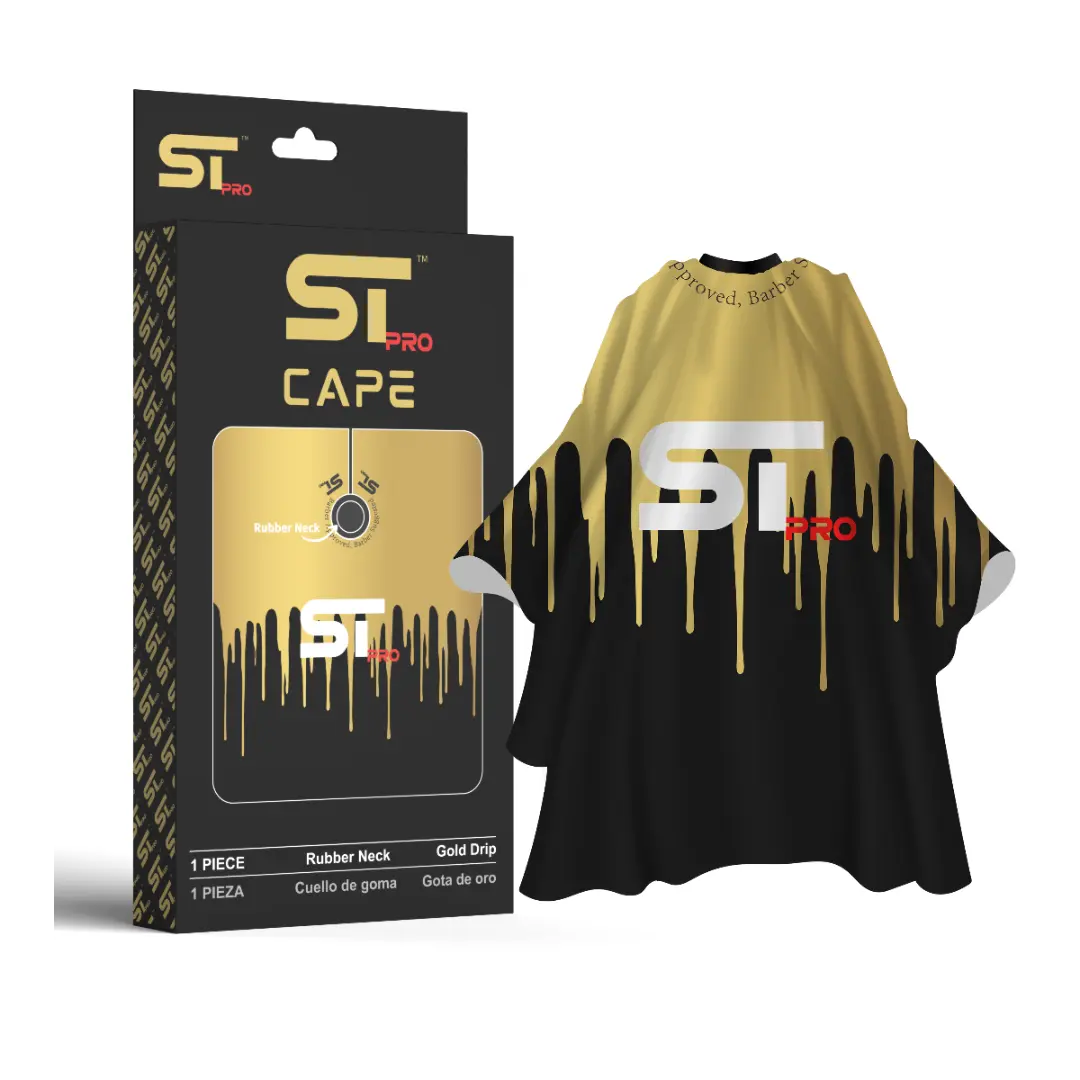 Supreme Trimmer Pro Barber Cape/ Rubber Neck Series