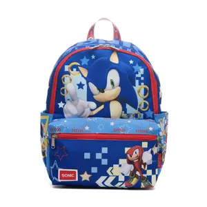 Wondapop Sega Sonic Gotta Go Fast 13" Deluxe Nylon Daypack Wondapop Sega Sonic Gotta Go Fast 13" Deluxe Nylon Daypack