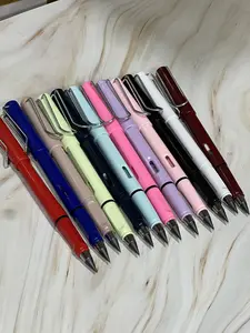 12-Pack Everlasting Inkless Pencils with Erasers, Replaceable Heads, Plastic, for Writing, Art Sketching, and Drawing