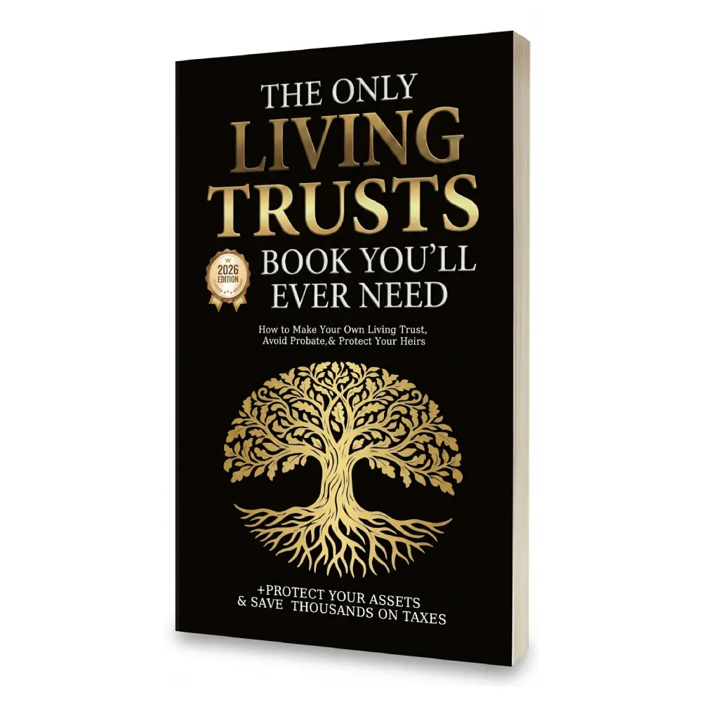 【Valentine's Day】Living Trusts Book for Parents - Learn to Manage Your Future, Estate Documentation Guide to Protect Assets, Career & Self-Help Humanities & Social Sciences Essential Resource