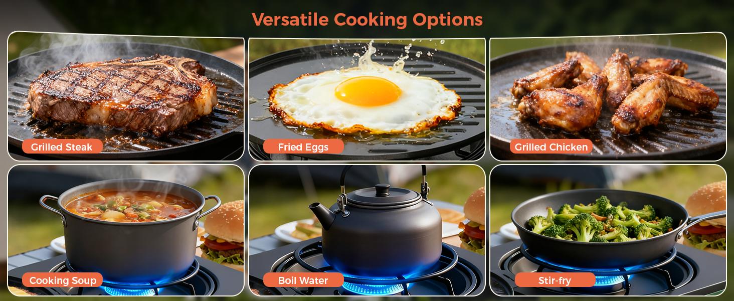 Versatile Cooking Options
