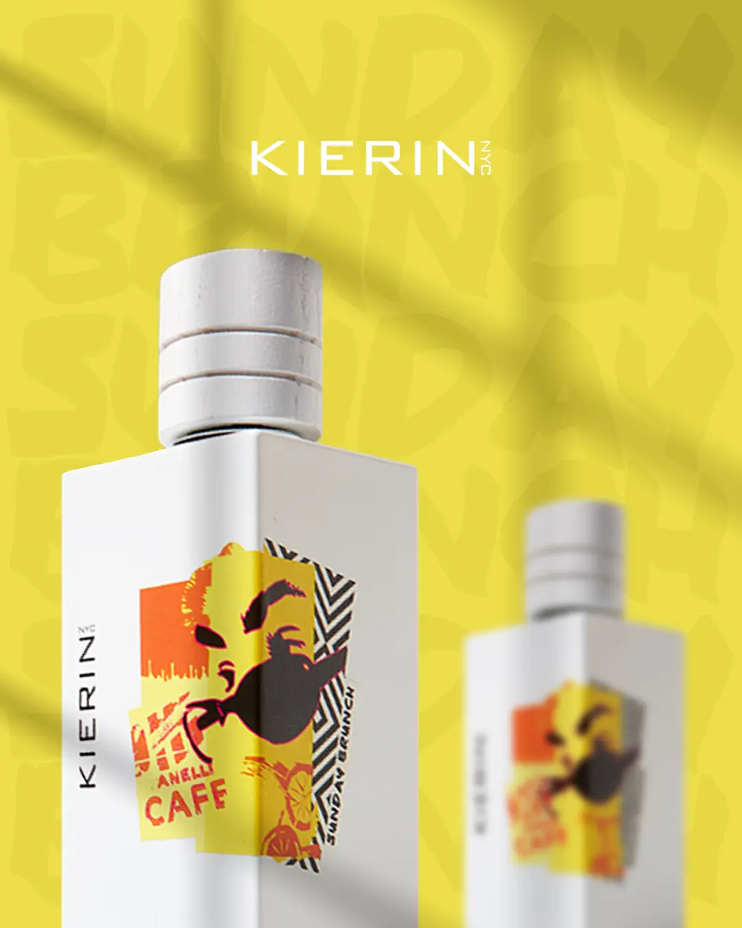 KIERIN SUNDAY BRUNCH - Eau de Parfum | Cheerful Citrus Tea Floral Scent  | Unisex Niche Perfume | Olfactive Pop Art