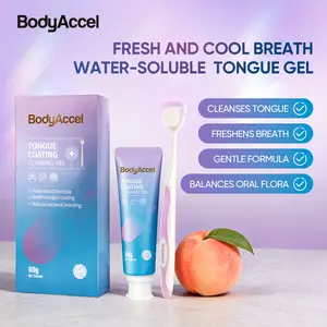 【G】BodyAccel Tongue Cleaning Gel Bundle for Refreshing Oral