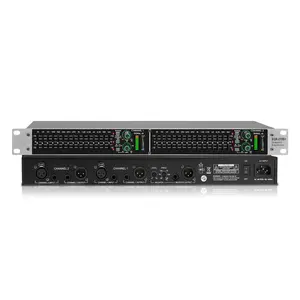 15-Band Stereo Graphic EQ – Pro Home Audio Equalizer With Subwoofer Output | Rack Mount DJ Equipment | Noise Reduction Technology |