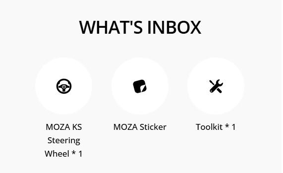 MOZA KS Steering Wheel 300mm Carbon Fiber Reinforced Composites TPE Rubber Grips RGB Buttons Hall Sensor Magnetic Paddles