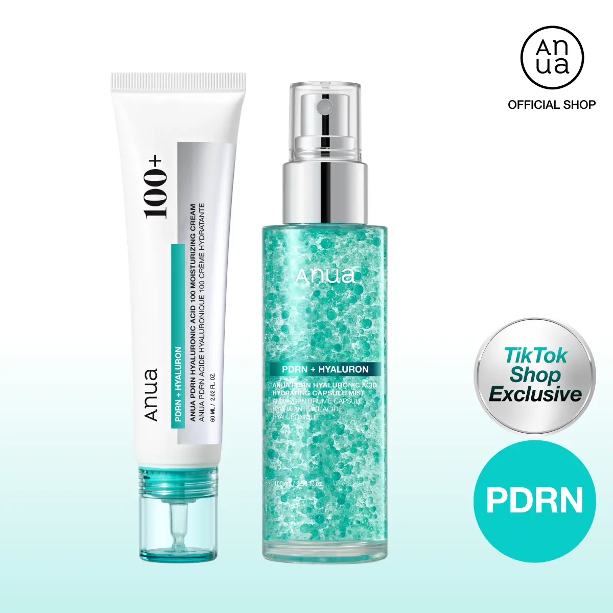 [Anua] PDRN Dewy Glow Essential Duo & Trio Set  | For Plumper and Youthful-Looking Skin, Collagen Care | PDRN Cream, PDRN Collagen Facial Serum Spray, Lip Balm for Lifting & Firming Skin Care, Rejuvenating skin, Korean Skincare