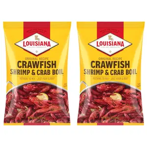 Louisiana Fish Fry Products Crawfish, Shrimp & Crab Boil Seasoning 4.5 lbs. (Pack of 2)