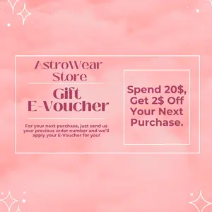 AstroWear Store E-Voucher T-Shirt/ Sweatshirt/ Hoodie