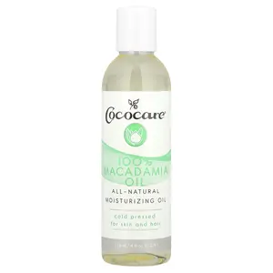 Cococare 100% Macadamia Oil, 4 fl oz (118 ml)