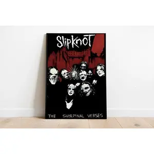 Slipknot Album Cover Poster Music Wall Art Print (No Frame)