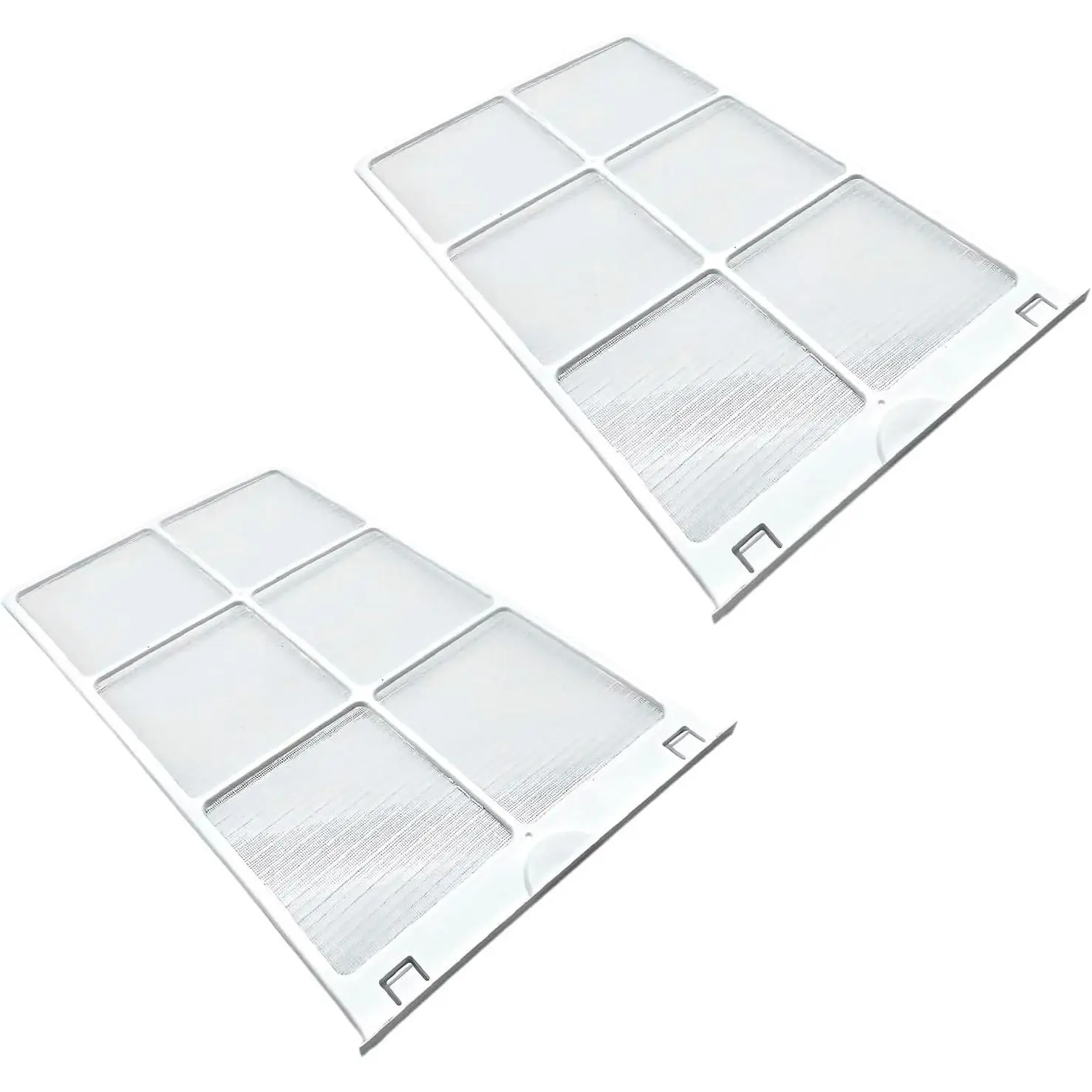 WJ85X21746 Air Filter   for Room Air Conditioner Compatible with AHQ06LYW1,AHQ06LYQ1,AHR05LWQ2,AHR05LWQ2,Replaces A0010209471,AP6280063,White(2 Packs)