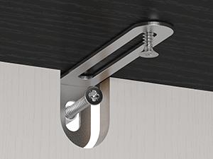 Nightstand with Charging Station,Farmhouse 25" End Tables with Barn Door Large Wood Sofa Side Table with Adjustable Storage Shelf for Bedroom,Drawing Room,Hallway,Antique White