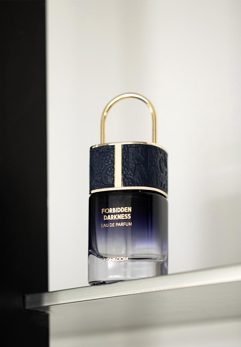 LONKOOM FORBIDDEN DARKNESS EAU DE PARFUM 50ML Long lasting fragrance for women and men Perfume Ambers Tuberose