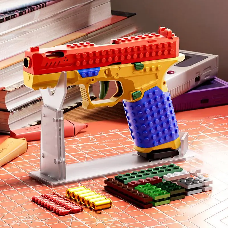 Unisex Construction Foam Block Handle Set - Tactical DIY Multiplayer Sports Toy, Teen Boy Gift, Boy Gifts for Parties Essentials