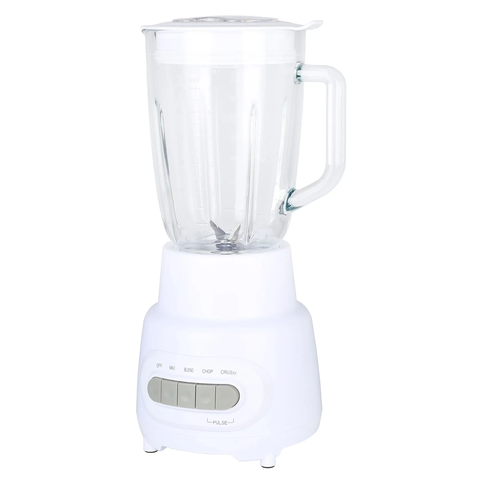 Mainstays Glass Jar 5 Speed Blender with 6-Cup Jar (48 Oz) Capacity, Article White,New Mainstays Glass Jar 5 Speed Blender with 6-Cup Jar (48 Oz) Capacity, Article White,New