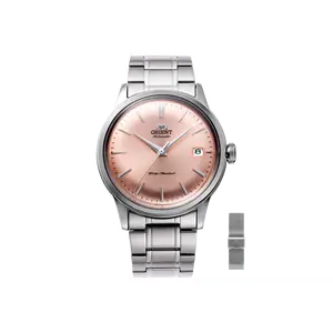 Orient Bambino Version 7 38mm Automatic Dress Watch with Extra Mesh Strap, RA-AC0M11Y30B-UM00F112J0
