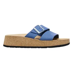 Birkenstock Almina Platform Sandal Elemental Blue  1026931 Women's