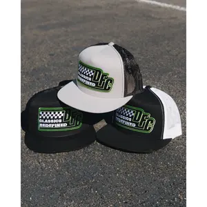 Classics Redefined Racer Flat Bill Trucker Snapback