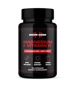 Damn Good™ Magnesium + Vitamin K - 90 Capsules (30 Servings)
