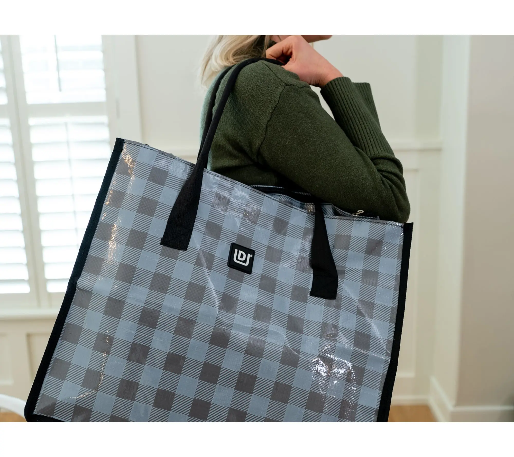 Durasack Set of 3 Zip Top Shoulder Bags