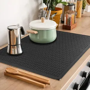 Heat Resistant Silicone Stove Cover Mat Non-Slip Counter Protector Cruel Summer Collection Easy-to-Clean Kitchen Accessory for Summer Cooking & Back to School Dorm Use – Tableware， Coasters，2026 New Year's Gift Lid