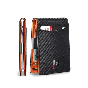 【Luxury Birthday Present】Okicoler Carbon Fiber Tech Wallet: 11 RFID-Blocking Slots + Stealth Security – Stylish Gift for Tech-Savvy Adults