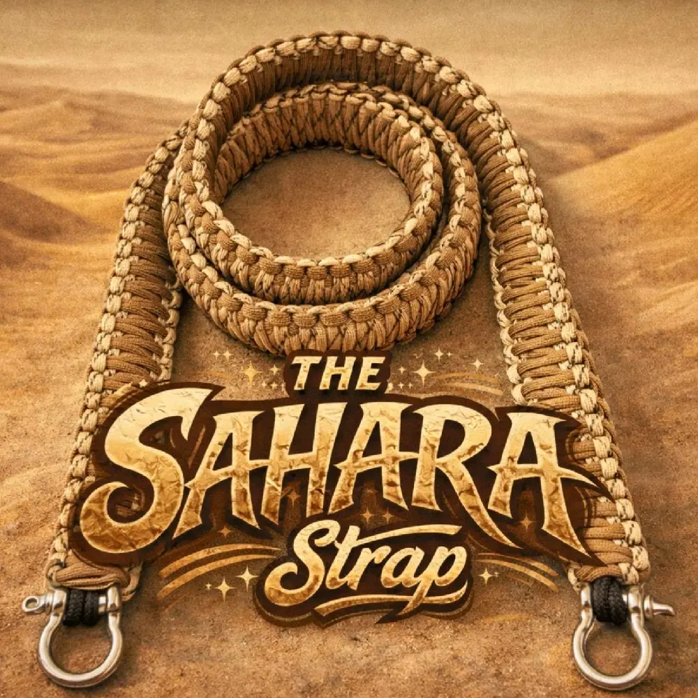 THE SAHARA PARACORD STRAP THE SAHARA PARACORD STRAP